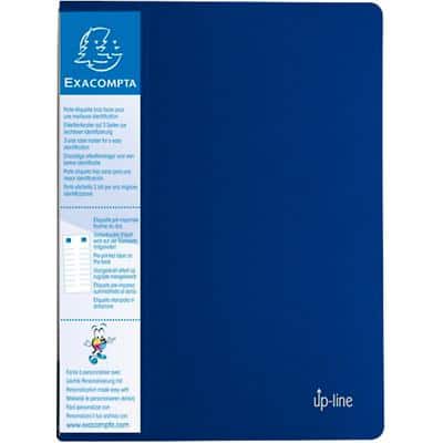 Exacompta Display Book 88302E A4 Blue 30 Pockets Pack of 12