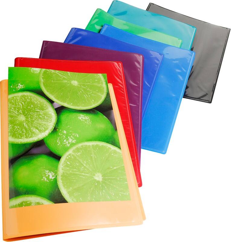 Exacompta Display Book 5720E A4 Assorted 20 Pockets Pack of 20