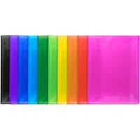 Exacompta Display Book 85470E A4 Assorted 80 Pockets Pack of 8