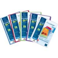 Exacompta Display Book Kreacover 5799E A4 Assorted 100 Pockets Pack of 8