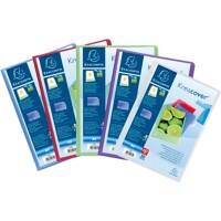 Exacompta Display Book 5789E A4 Assorted 80 Pockets Pack of 8