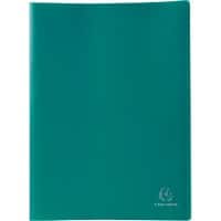 Exacompta Display Book 85103E A4 Dark Green 100 Pockets Pack of 8