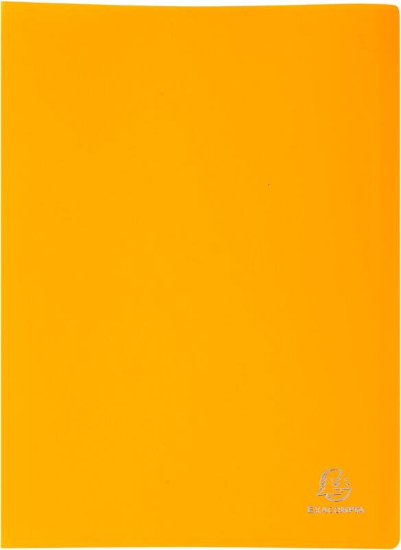 Exacompta Display Book 85109E A4 Yellow 100 Pockets Pack of 8