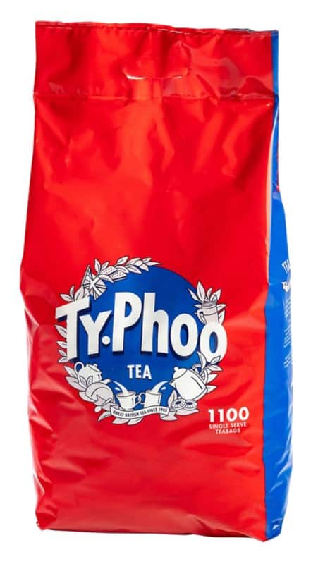 Typhoo Black Tea Bags Pack of 1100