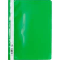 Exacompta Presentation Folders 449205B A4 Light Green Polypropylene Pack of 25