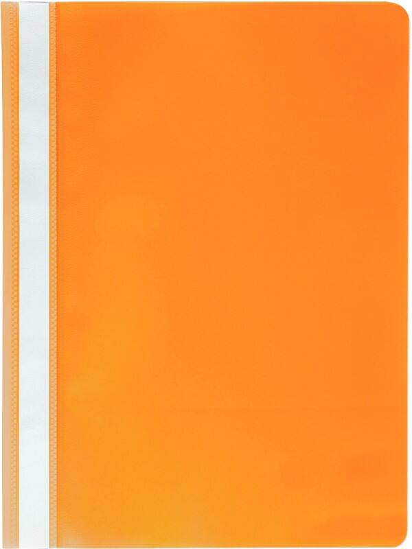 Exacompta Presentation Folders 449209B A4 Orange Polypropylene Pack of 25
