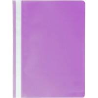 Exacompta Presentation Folders 449218B A4 Purple Polypropylene Pack of 25