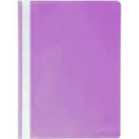 Exacompta Presentation Folders 449218B A4 Purple Polypropylene Pack of 25