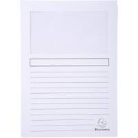 Exacompta Super Presentation Folder A4 White Cardboard 160 gsm Pack of 400