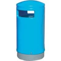 SLINGSBY Waste Bin 75 L Blue 48.5 cm