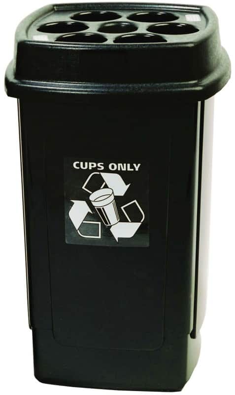 Waste Bin 4 L Black