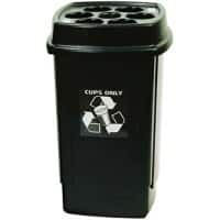 Waste Bin 4 L Black