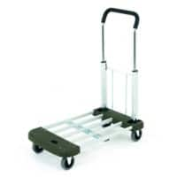 SLINGSBY Foldable Platform Trolley 315167 Steel Blue 44 x 76 x 87 cm