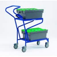 SLINGSBY Picking Trolley 150 kg Steel 44 x 115.5 x 115 cm Blue