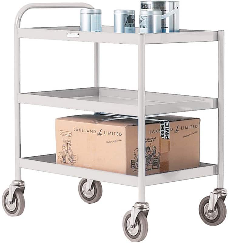 SLINGSBY Service Trolley 150 kg Steel 45.5 x 78 x 79.5 cm Grey