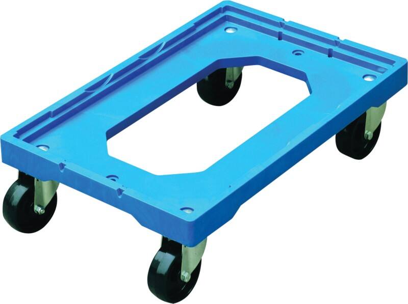 SLINGSBY Platform Dolly 250 kg Plastic 46 x 73 x 15 cm Blue