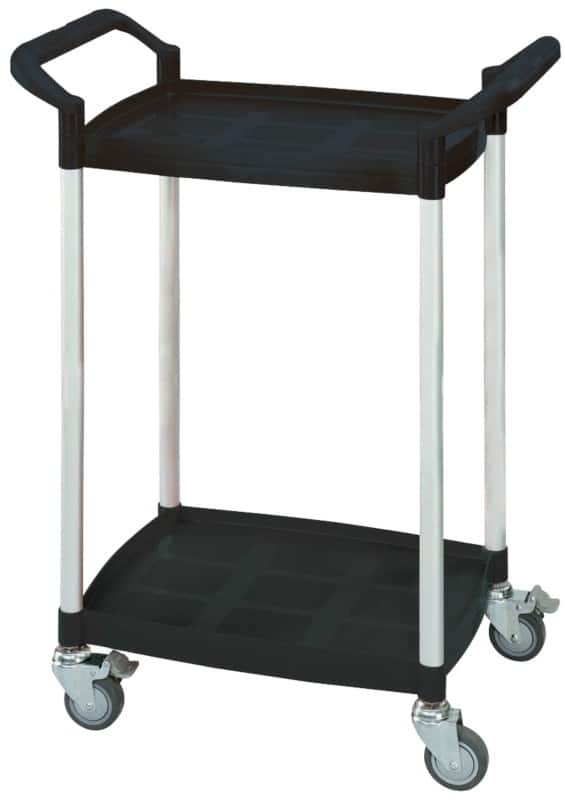 SLINGSBY Service Trolley 150 kg Plastic 37 x 65.5 x 85 cm Black