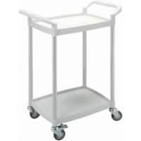 SLINGSBY Service Trolley 150 kg Plastic 37 x 65.5 x 85 cm White