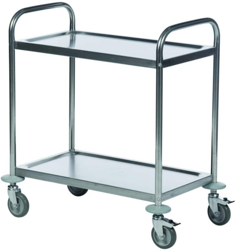 SLINGSBY Service Trolley 100 kg Steel 59 x 91 x 94 cm Silver