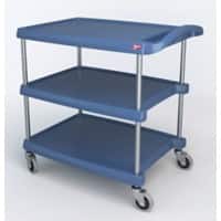 SLINGSBY Service Trolley 180 kg Plastic 90.2 x 87.3 x 90.2 cm Blue
