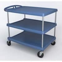 SLINGSBY Service Trolley 225 kg Plastic 93.7 x 102.2 x 93.7 cm Blue