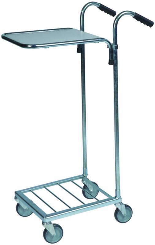 SLINGSBY Mail Trolley 35 kg Steel 109 x 38.5 x 109 cm Silver