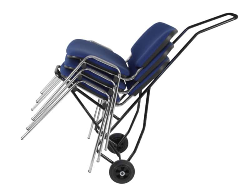 SLINGSBY Trolley 50 kg Steel 50 x 76.5 x 124 cm Black