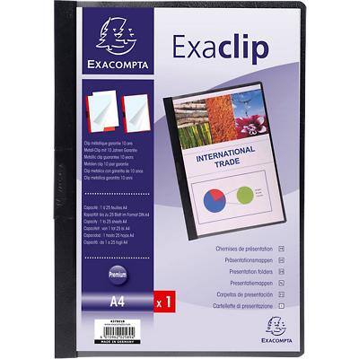 Exacompta Presentation Folder 437801B Black