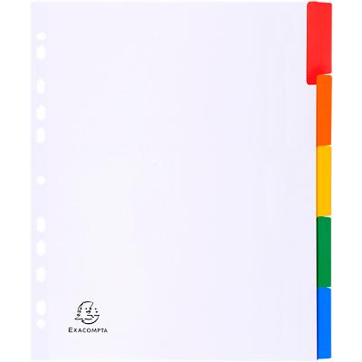 Exacompta Dividers 4305E A4+ New Card New Card Blank Pack of 20