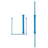 Stewart Superior Filing Clip Plastic Blue 80 mm Pack of 100