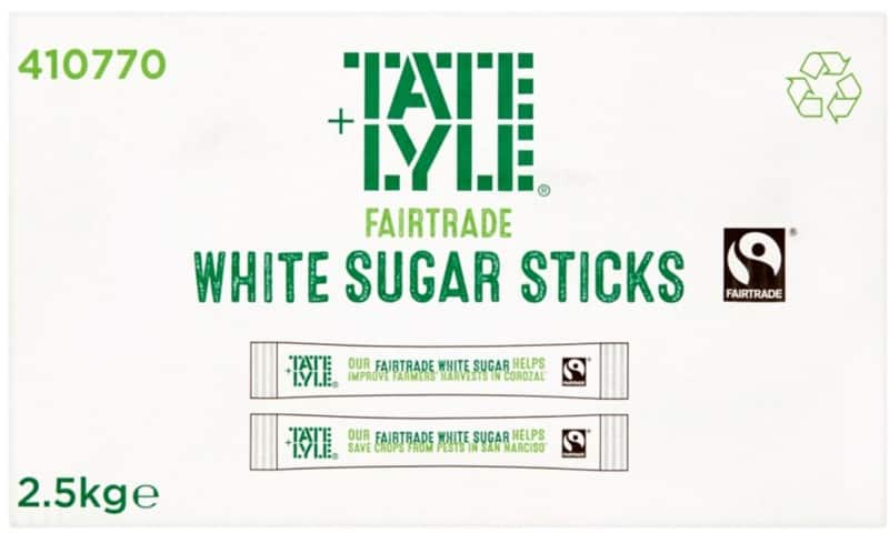 Tate & Lyle White Sugar Sticks 2.5g Pack of 1000