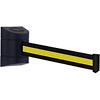 Tensabarrier Retractable Barrier Wall Mounted Black, Yellow 9.2 x 14.2 x 14.2 cm