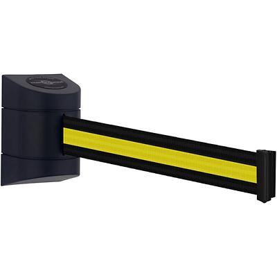 Tensabarrier Retractable Barrier Wall Mounted Black, Yellow 9.2 x 14.2 x 14.2 cm