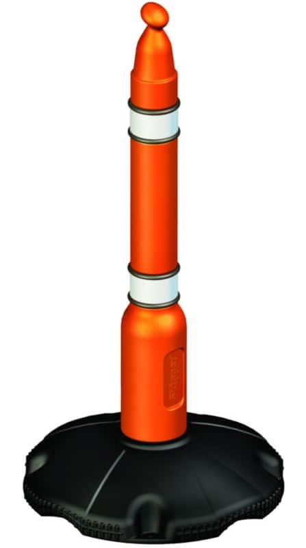 SLINGSBY Barrier Orange 100 x 12.5 x 100 cm 394886