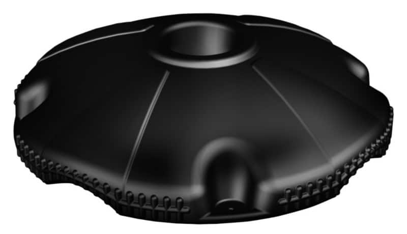 SLINGSBY Base for Barrier Post Black 12.5 x 50 x 12.5 cm 394887