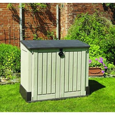 SLINGSBY Outdoor Storage Cabinet 399209 1250 x 1455 x 820 mm Beige