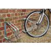 Cycle Racks Adjustable, Wall Mounted Silver 28 x 8 x 33 cm