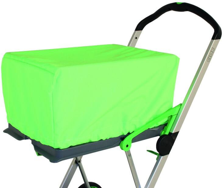 SLINGSBY Cover for Folding Box 407742 PU Coated Polyester 275 x 280 x 50 mm Green