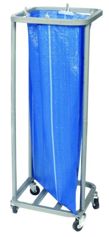 SLINGSBY 384241 Budget Mailroom Single Sack Holders Silver