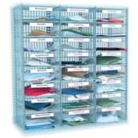 SLINGSBY Mail Sorting Unit 960 x 343 x 1,016 mm Silver N/A