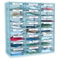 SLINGSBY Mail sorting Unit 24 compartments 960 x 1016mm (w x h) 3 columns x 8 rows