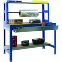 SLINGSBY Packing workbench with roll holder and drawer 1200 mm
