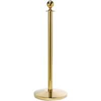 SLINGSBY Rope Barrier Brass 17.8 x 101.6 x 17.8 cm