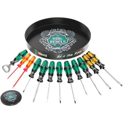 Wera Round of Screwdrivers Set Multi-Colour 1730 gr Multi-colour Pack of 11 Tools