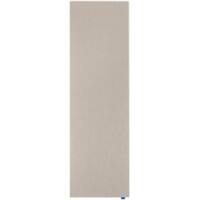 Legamaster WALL-UP Acoustic Fabric Noticeboard Wall Mounted 59.5 (W) x 3.9 (D) x 200 (H) cm Light Beige