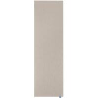 Legamaster WALL-UP Acoustic Notice Board Wall Mounted 59.5 (W) x 200 (H) cm Light Beige