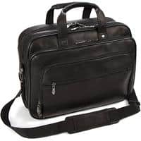 Falcon Laptop Bag FI6703 15.6 Inch Leather Black 41.5 x 15 x 31 cm