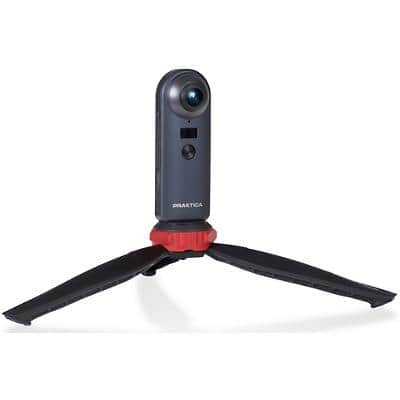 PRAKTICA Desktop Tripod & Monopod Kit 4in1 Red, Black Photography