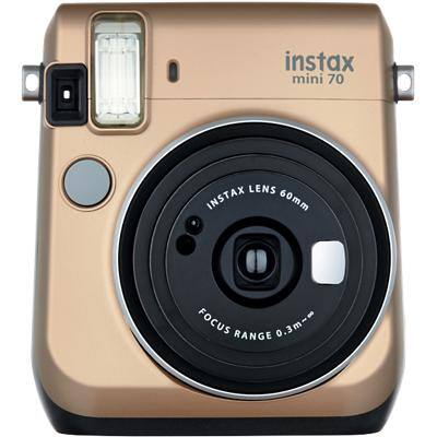 Fujifilm Instant Camera Instax Mini 70 Gold 10 Shots