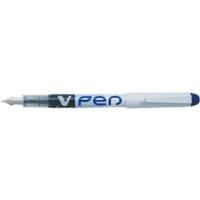 Pilot Fountain Pen Disposable V Pen Medium Blue Pack of 12